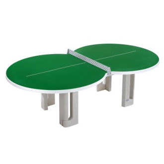 Table Ping-Pong en 8 Verte